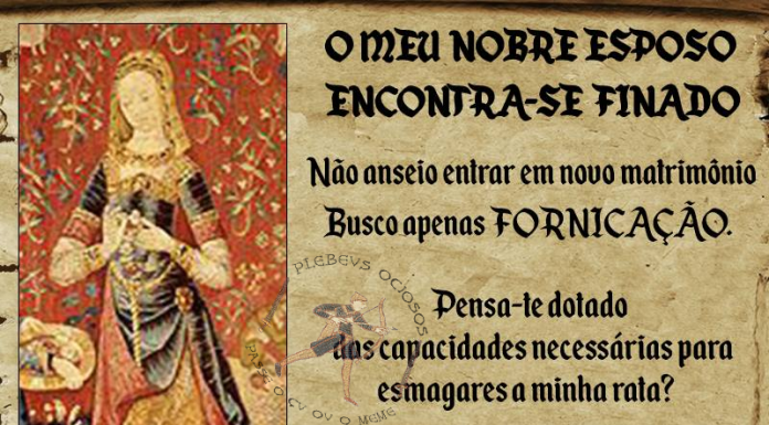 Assim seria se existissem memes na Idade Média