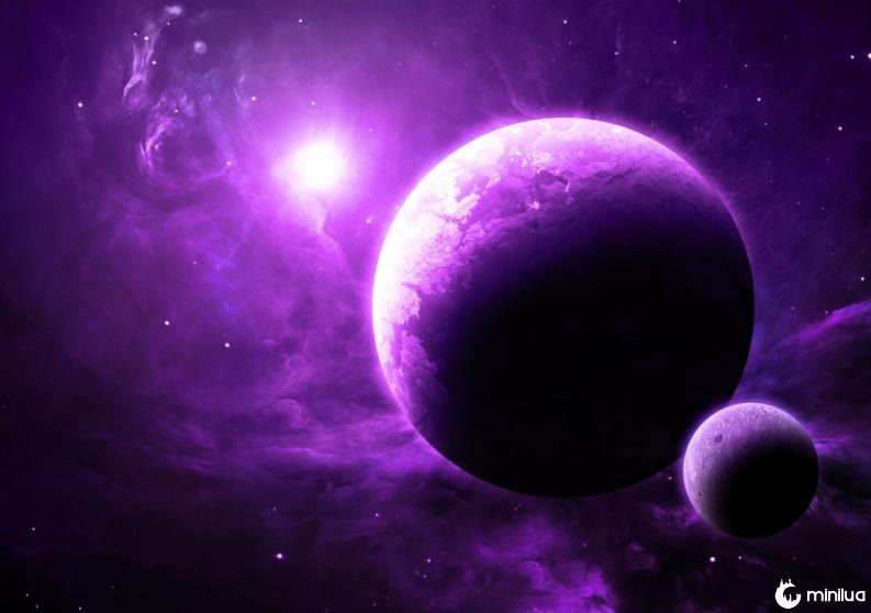 planeta purpura extraterrestres