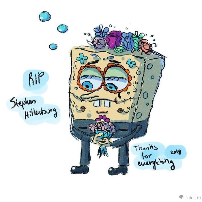 I Am Extremely Sad About The News Of Sponge Bob Creator Stephen Hillenburg Passing Away