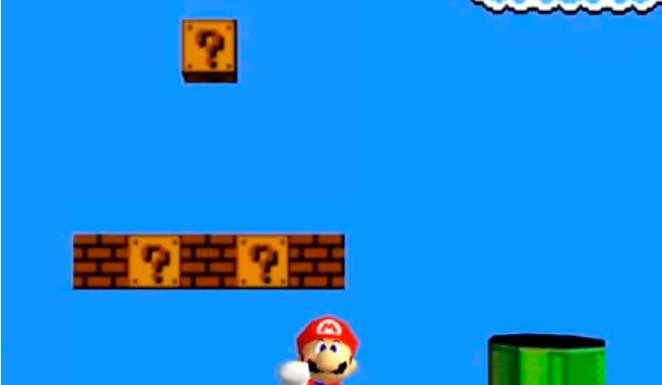 Este seria o clássico Super Mario Bros com gráficos Nintendo 64; E você pode baixá-lo!