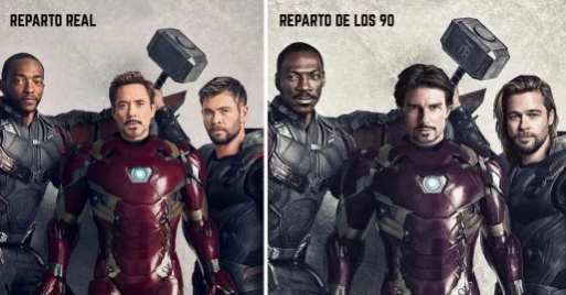 Quem seriam os Vingadores se tivessm sido filmados nos anos 90!