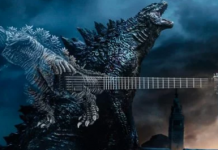 Godzilla completou 65 anos e foi celebrado com essa guitarra incrível e monstruosa