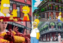 Amigas viajaram para Nova Orleans e recriaram um capítulo de 'Os Simpsons'