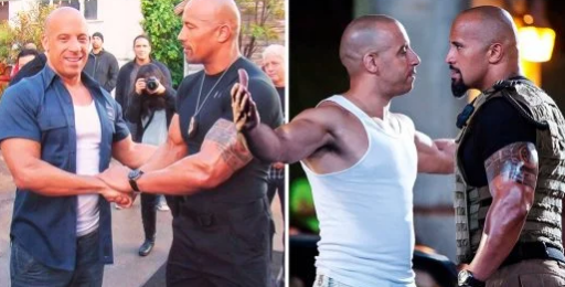 The Rock e Vin Diesel finalmente fazem as pazes e esperam