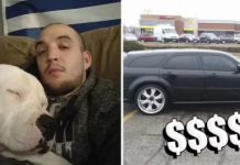Homem colocou seu carro à venda para pagar a operação de seu cachorro