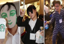 13 trajes estranhos mas engraçados que foram usados no Japão para celebrar o Halloween