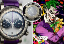 Lançado relógio inspirado no Coringa!