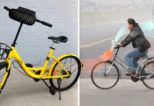Criada bicicleta ecológica com filtros que limpam o ar enquanto você pedala