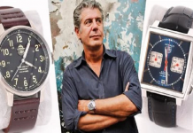 Coleção exclusiva de relógios de Anthony Bourdain será leiloada e o dinheiro será destinado a bolsas de estudo