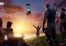 Mapa inteiro de Fortnite sugado para buraco negro