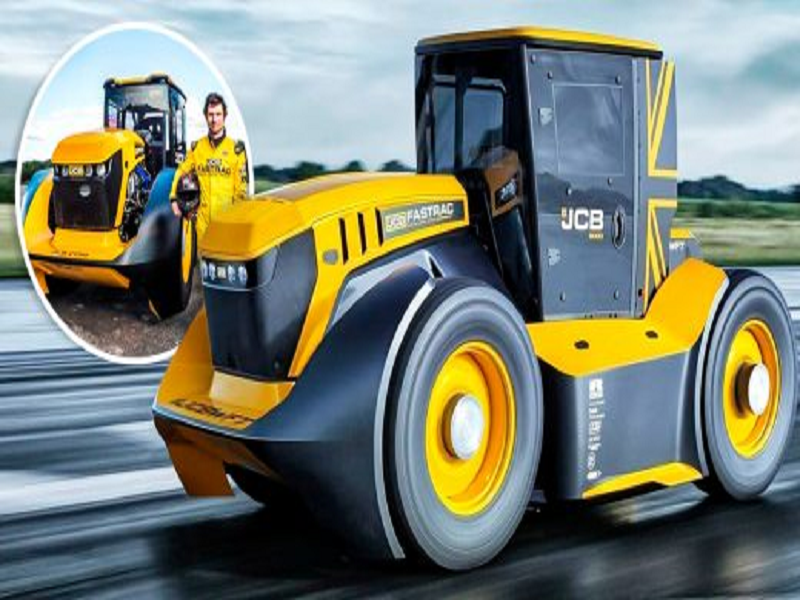 Fastrac Two: o trator modificado mais rápido do mundo que atinge 218,7 ...