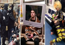 13 pessoas estranhas e engraçadas que foram vistas no mundo do transporte público