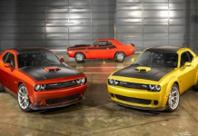 Dodge lança uma edição limitada do Challenger no em comemoração ao seu 50º aniversário