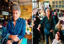 Bon Jovi abre 2 restaurantes para alimentar quem tem menos condições