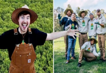 Youtubers lança campanha para plantar 20 milhões de árvores