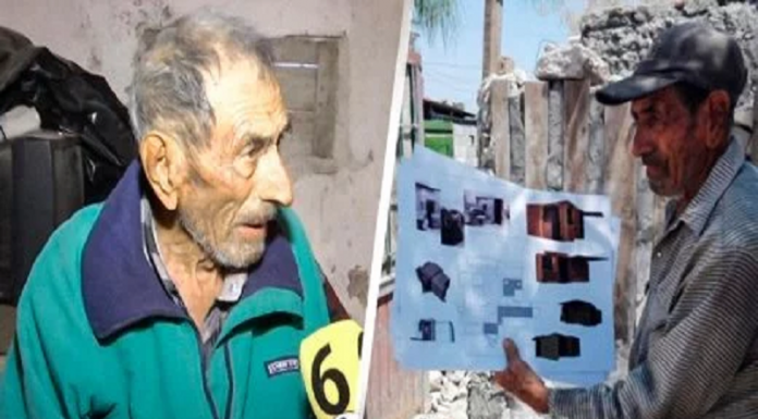 Vizinhos e arquitetos se unem para construir uma casa para este homem de 87 anos