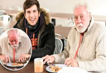 Escola convida um avô solitário para comer com os alunos e eles mudam sua vida