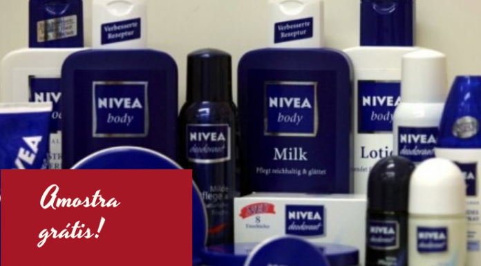 Produtos Nivea: pele incrível com amostras grátis nivea