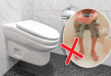Criado vaso sanitário desconfortável para que você não fique muito tempo no celular