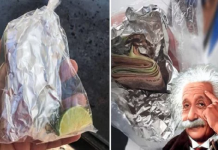 Homem embrulhou seu dinheiro como se fosse comida para enganar ladrões