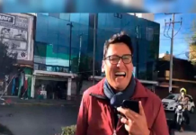 Repórter transmite queda de árvore ao vivo sobre um carro e descobre que era seu