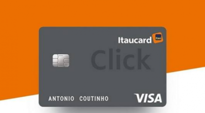 Cartão Itaú Click: cartão Platinum sem anuidade cartão