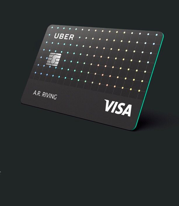 novo cartão de crédito do Uber