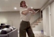 Homem sente-se mal depois que fãs veem figura aterrorizante no fundo do vídeo de dança