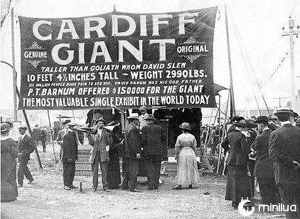 cardiff giant exhibition