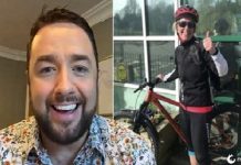 Jason Manford substitui bicicleta roubada de professora dos filhos de trabalhadores essenciais