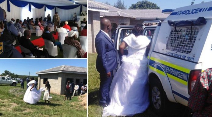 Noiva e noivo presos após lotarem o casamento durante a quarentena