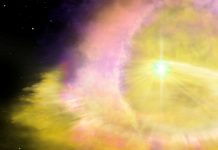Supernova gigantesca 100 vezes maior que o nosso sol encontrado no espaço profundo