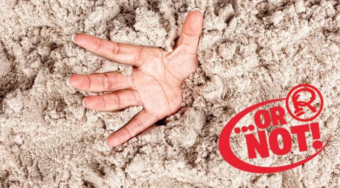 A areia movediça é realmente forte o suficiente para engolir você?