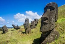 Homem bate caminhão na estátua da Ilha de Páscoa, causando danos incalculáveis