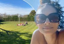 Alesha Dixon irritou seus fãs quando eles confundiram seu jardim com um parque público em meio a COVID-19.