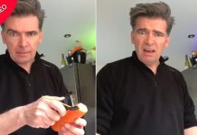 Homem prova que estamos descascando nossos legumes errado