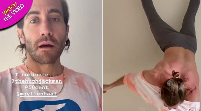 Jake Gyllenhaal faz os fãs vibrarem ao cumprir o 'Handstand Challenge'