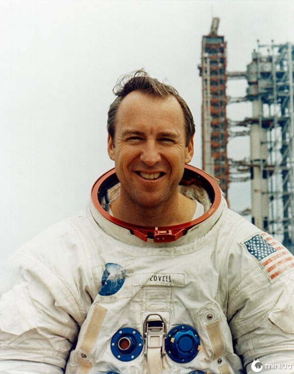 Jim Lovell At Kennedy Space Center