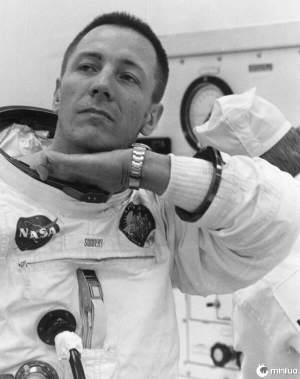 John Jack Swigert Suiting Up For Apollo 13