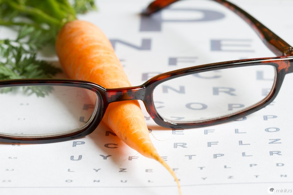 carrots eyesight