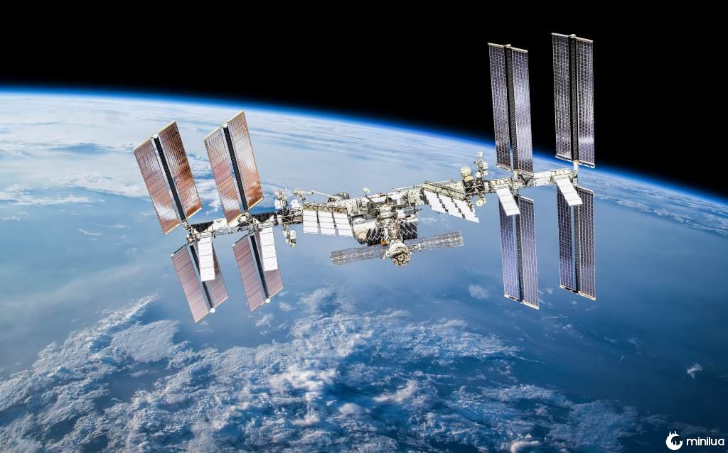space station orbiting