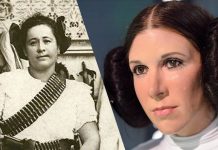 Os cabelos da princesa Leia de Star Wars foram inspirados em uma rebelde mexicana