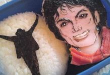 Mamãe adiciona arte extrema nos almoços escolares