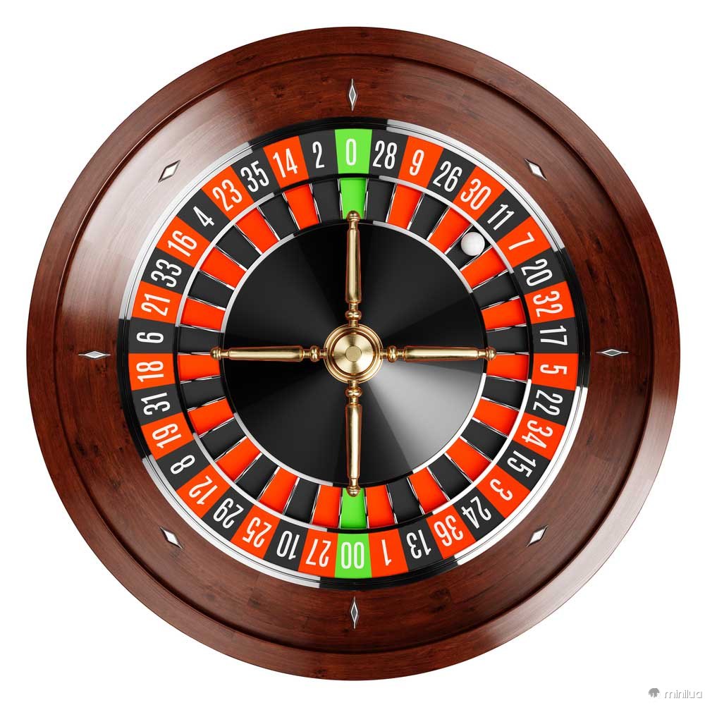 roulette double zero layout