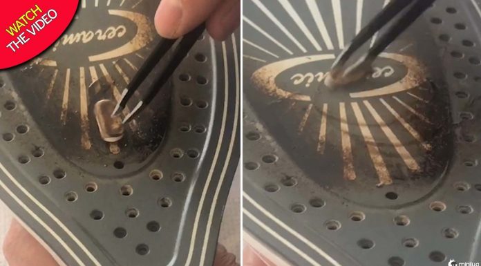 Solução simples para remover queimaduras do seu ferro em minutos se torna viral