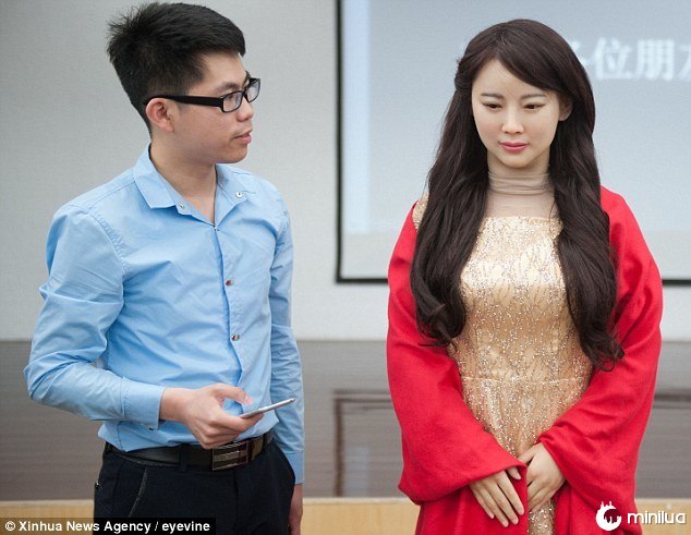 china married robot jia jia jiajia AI