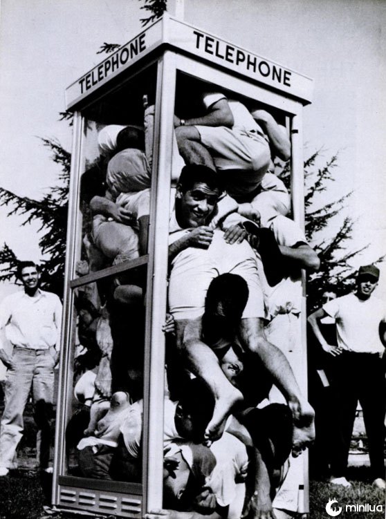 phone booth stuffing