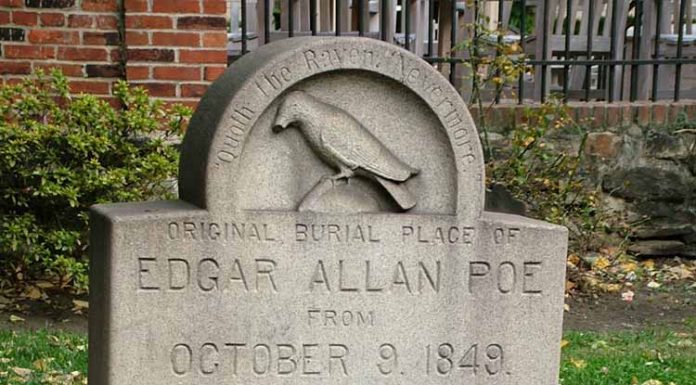 Edgar Allan Poe morreu provavelmente de raiva