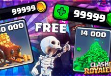 gemas no Clash Royale