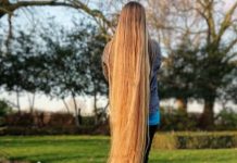 Mulher com 1,60m de cabelo diz que os homens se apaixonam por ela por causa disso